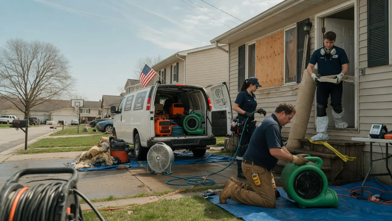 Water Damage Restoration in Wallingford, IA near me
